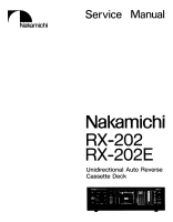 Nakamichi RX-202-Service-Manual